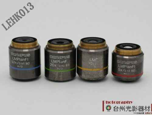 Lmplanfl 5X/0.13Bd 10X/0.25Bd 20X/0.40Bd 50X/0.50Bd Used With Warranty