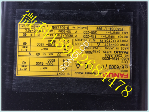 A06B-1436-B200   Used & Testeded With Warranty