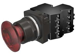 Siemens 52Br8Jrgb Push Btn,30Mm,1.79Inmushroom,2Nc ,Red G6355973