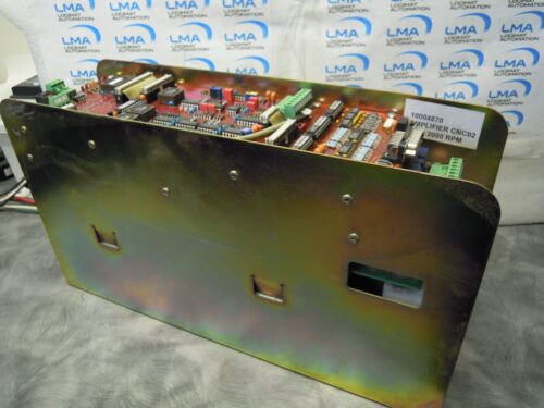 Bystronic Cnc02 Servo Drive Amplifier 100A 2000 Rpm 10004870 Driver-