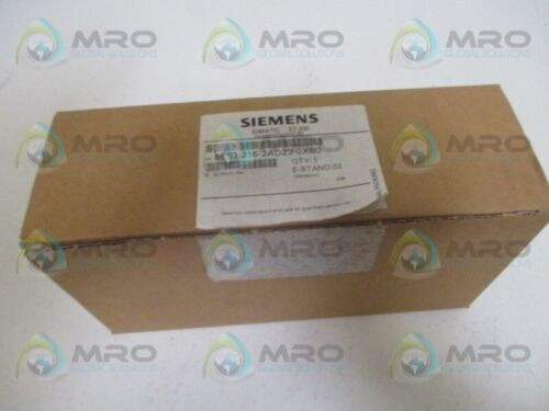 Siemens Simatic S7-200 6Es7216-2Ad23-0Xb0 Compact Controller New In Box