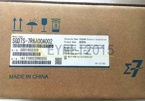 1Pc Yaskawa Servo Motor Sgm7G-09Afc6C+Sgd7S-7R6A00A002 New