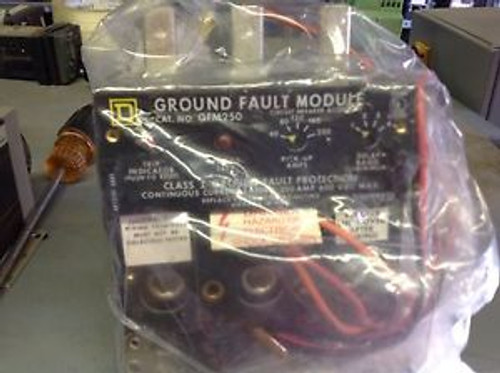 SQUARE D GROUND FAULT MODULE CAT# GFM250