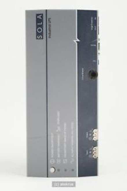 Sola Model SDU-500 Hevi-Duty Industrial DIN Rail UPS  VERIFIED