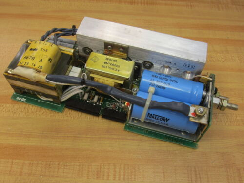 Acdc 71-967-005 Power Board 71967005 Rev.A/A/A