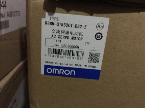 1Pcs Omron Servo Motor R88M-G1K520T-Bs2-Z New In Box