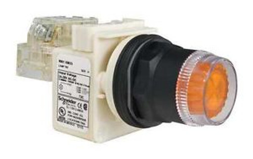 Schneider Electric 9001Sk1L35Ah13 Illum Push Button,30Mm,1No/1Nc,Amber G6373683 Schneider Electric 9001Sk1L35Ah13 Illum Push Button,30Mm,1No/1Nc,Amber G6373683