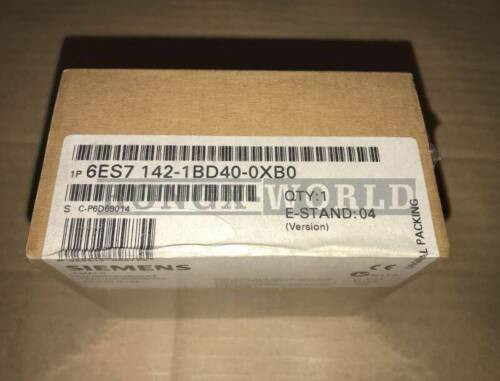 One Siemens 6Es7 142-1Bd40-0Xb0 6Es7142-1Bd40-0Xb0 New