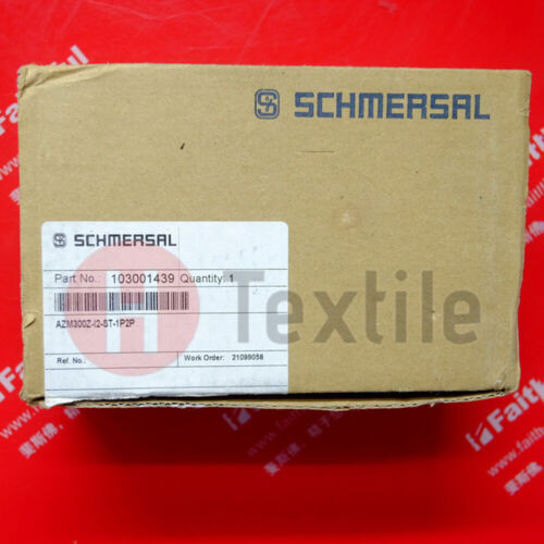 1Pcs New Schmersal Azm300Z-I2-St-1P2P Safety Switch