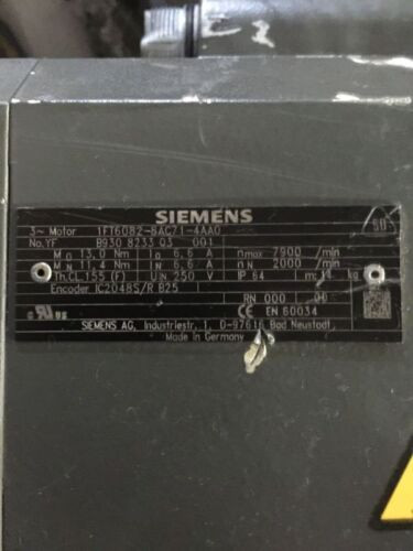 1Ft6082-8Ac71-4Aa0 Uesd & Test