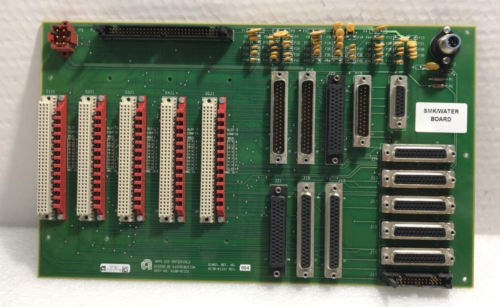 System Ac Distribution / Smk/Water Board 0100-01231  / 0130-01231 Sold As Is