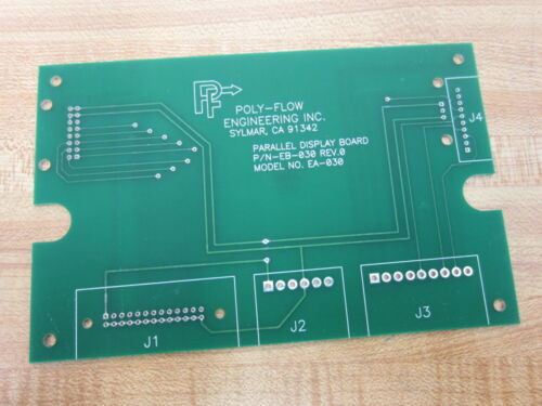 Poly-Flow Eng. Eb-030 Parallel Display Board Ea-030 Pack Of 10