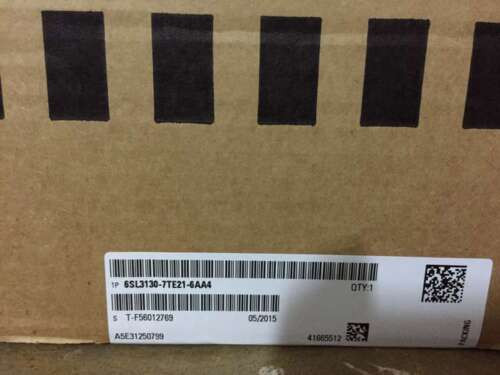 New 6Sl3130-7Te21-6Aa4