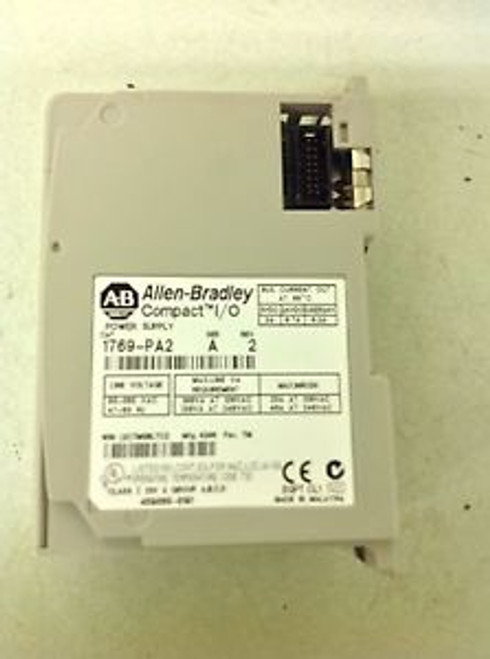 ALLEN BRADLEY CAT# 1769-PA2 POWER SUPPLY