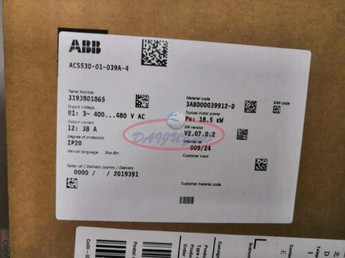 1Pc Abb Acs530-01-039A-4 Frequency Converter New