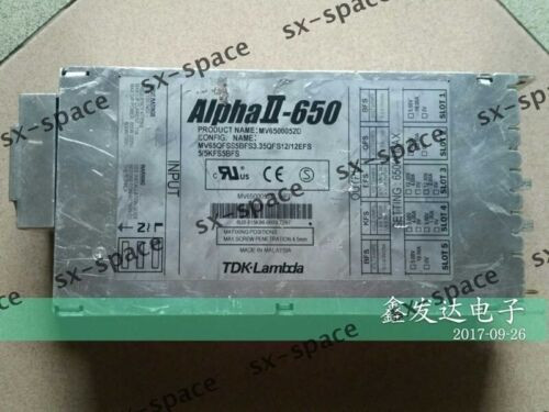 Alpha Ii-650 Mv6500052D 100% Tested