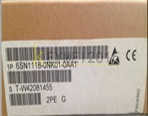 New Siemens Hrs Control Unit 6Sn1118-1Nk01-0Aa1 6Sn1 118-1Nk01-0Aa1