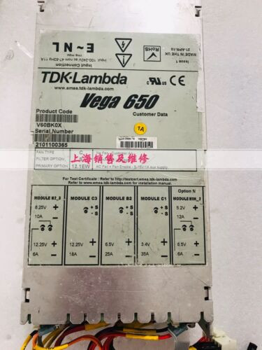 1Pc V60Bk0X  Tdk-Lambda Vega650 With 90 Warranty  #G4808 Xh