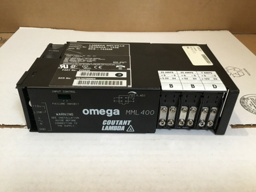 Lamba Mml400 Omega E25535 4B3Na2A-1436 Plc Ac/Dc Power Supply
