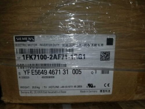 New 1Fk7100-2Af71-1Rg1 Ship