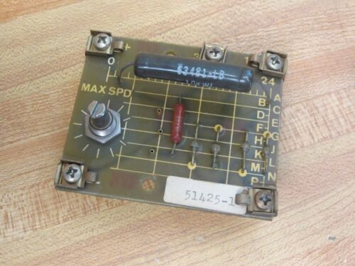 Reliance 51425-1 Rectifier Ac Tach Board 0-51425-1