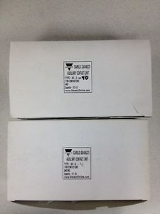 CARLO GAVAZZI AX4-40 AND AX4-31 x7 AUXILLARY CONTACT UNITS