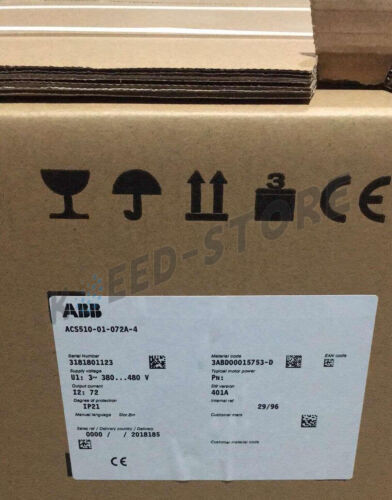 1Pcs New Acs510-01-072A-4 Acs51001072A4 Abb 37Kw
