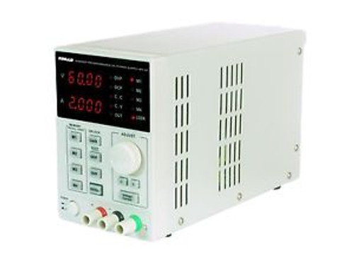 KORAD-PROGRAMMABLE PRECISION VARIABLE 60V, 3A DC POWER SUPPLY DIGITAL LAB GRADE