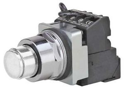 Siemens 52Pt6Gba Pushbutton,Incand,120Vac,Extend,30Mm,Wh
