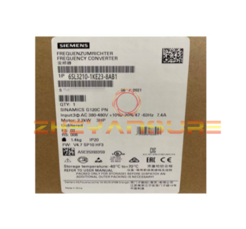 1Pcs New Siemens Inverter 6Sl3210-1Ke23-8Ab1