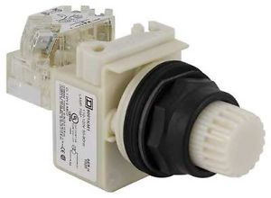 Schneider Electric 9001Sk2L1Wh13 Illum Push Button,30Mm,1No/1Nc,White G0472744