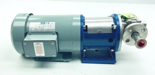 New Liquiflo 37R Magnetic Gear Motor Processing Pump W/ Ag-I Gwr 1.5 Hp Motor