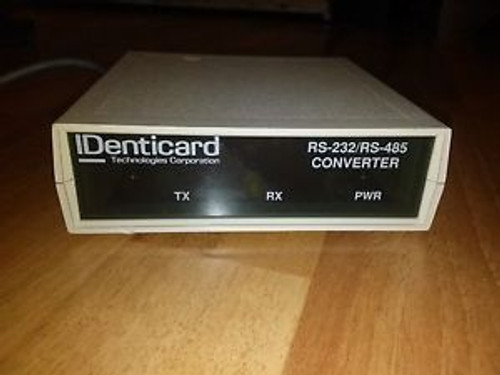 IDENTICARD - RS-232 TO RS-485 COMMUNICATIONS CONVERTER F55-485-CONV