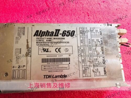 1Pcs Alphaii-650 Mv6500299B 100% Tested