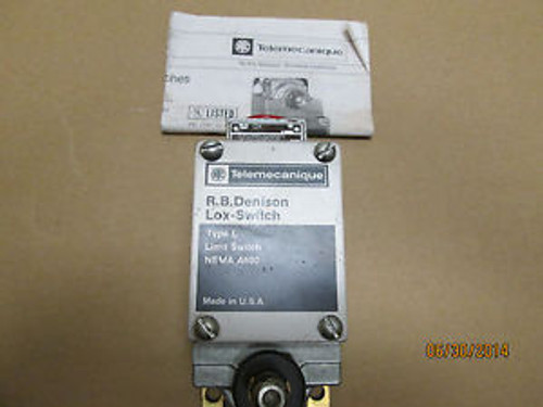 NEW TELEMECHANIQUE L300WNS2M26 LIMIT SWITCH.