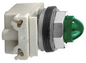 Schneider Electric 9001K1L35Lwwh13 Illum Push Button,30Mm,1No/1Nc,White G6373613