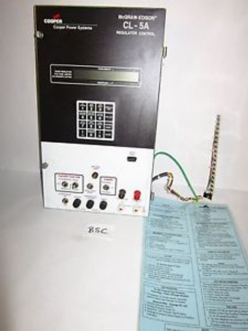 Cooper Power Systems CL-5A Regulator Control