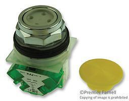 Schneider Electric 9001Kr4Yh5 Switch, Pushbutton, Spst-No, 10A, Yellow