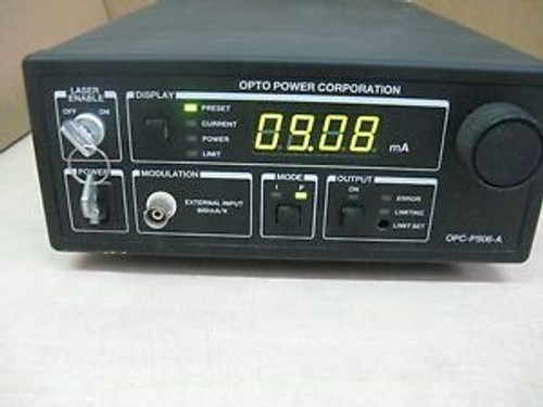 OPTO POWER Corporation   OPC-PS06-A Laser Diode Driver Unit.