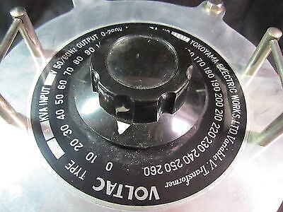 Yokoyama B-15 Voltac 3 Kva Variable Transformer,  Input 230V 50/60Hz Output 0-26