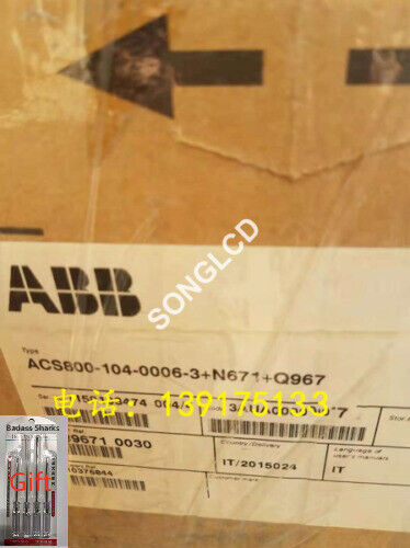 1Pcs New Acs800-104-0006-3+N671+Q967