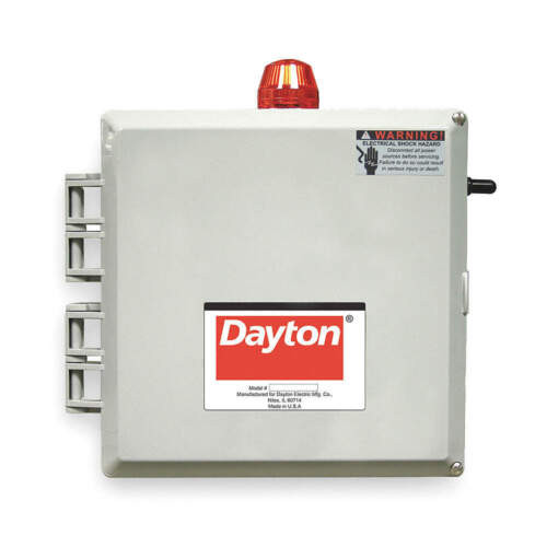 Dayton 2Pzh6 Duplex Sump Pump Control Panel
