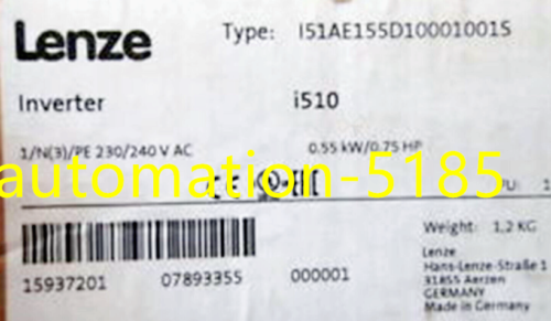 Lenze Inverter I51Ae155D10001001S New