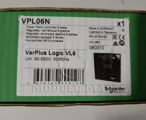 1Pcs New Schneider Power Factor Controller Vpl06N