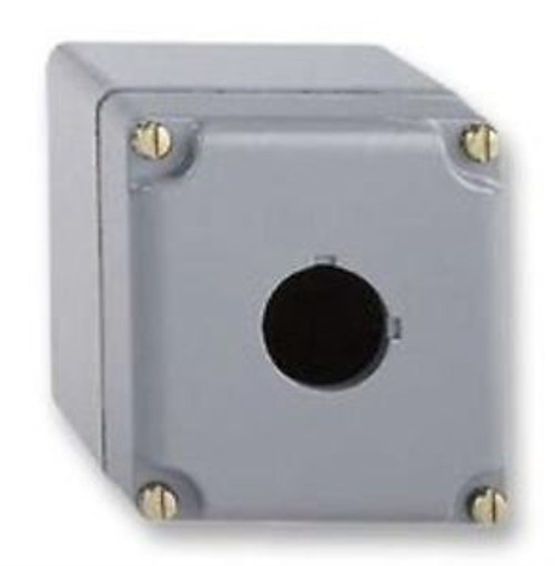 Square D By Schneider Electric 9001Ky1 Enclosure, Pushbutton, Zinc, 1Hole