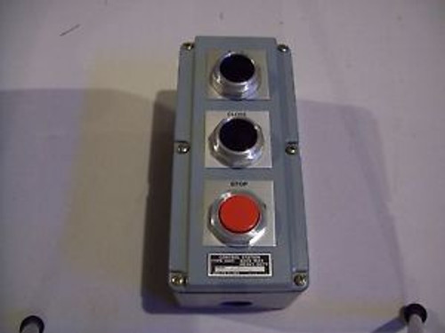 Joslyn Clark 100T-C3-2 Control Station Nema 13 With Open-Close-Stop Pushbuttons