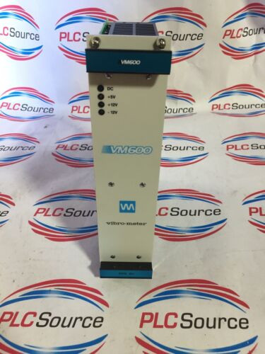 Meggitt 200-582-200-013 Vibro-Meter Rack Power Supply Vm600 Sim-275D-24