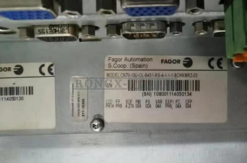 1Pcs Used Fagor Pmc-3000 8070-Ol-Icu-Rs Cn70-10U-Ol-B4S1-Rs-4