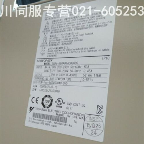1Pcs New Yaskawa Sgdv-590A01A002000  /Ship