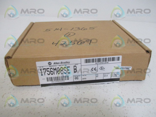 Allen Bradley 1756-M08Se Ser. B F/W 12.6 New In Box